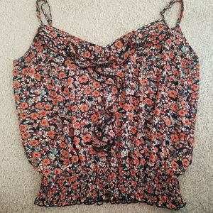 Floral tank top